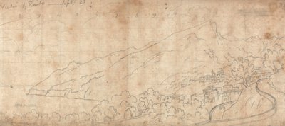Vietri and Raito by John Robert Cozens